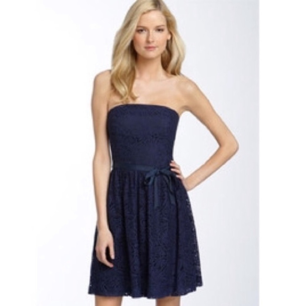 Trina Turk strapless dress size 0 worn once!